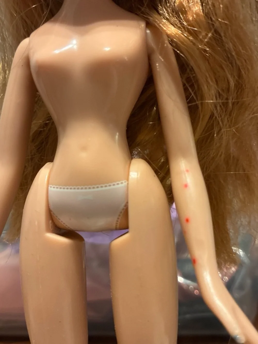 Bratz head gamez meygan nude doll